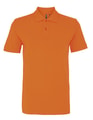 Heren Polo Asquith & Fox Classic Fit Oranje